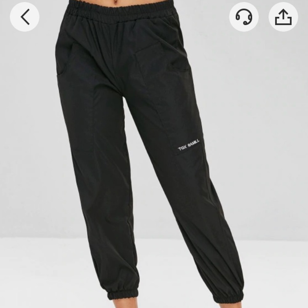 Parachute pocket pants